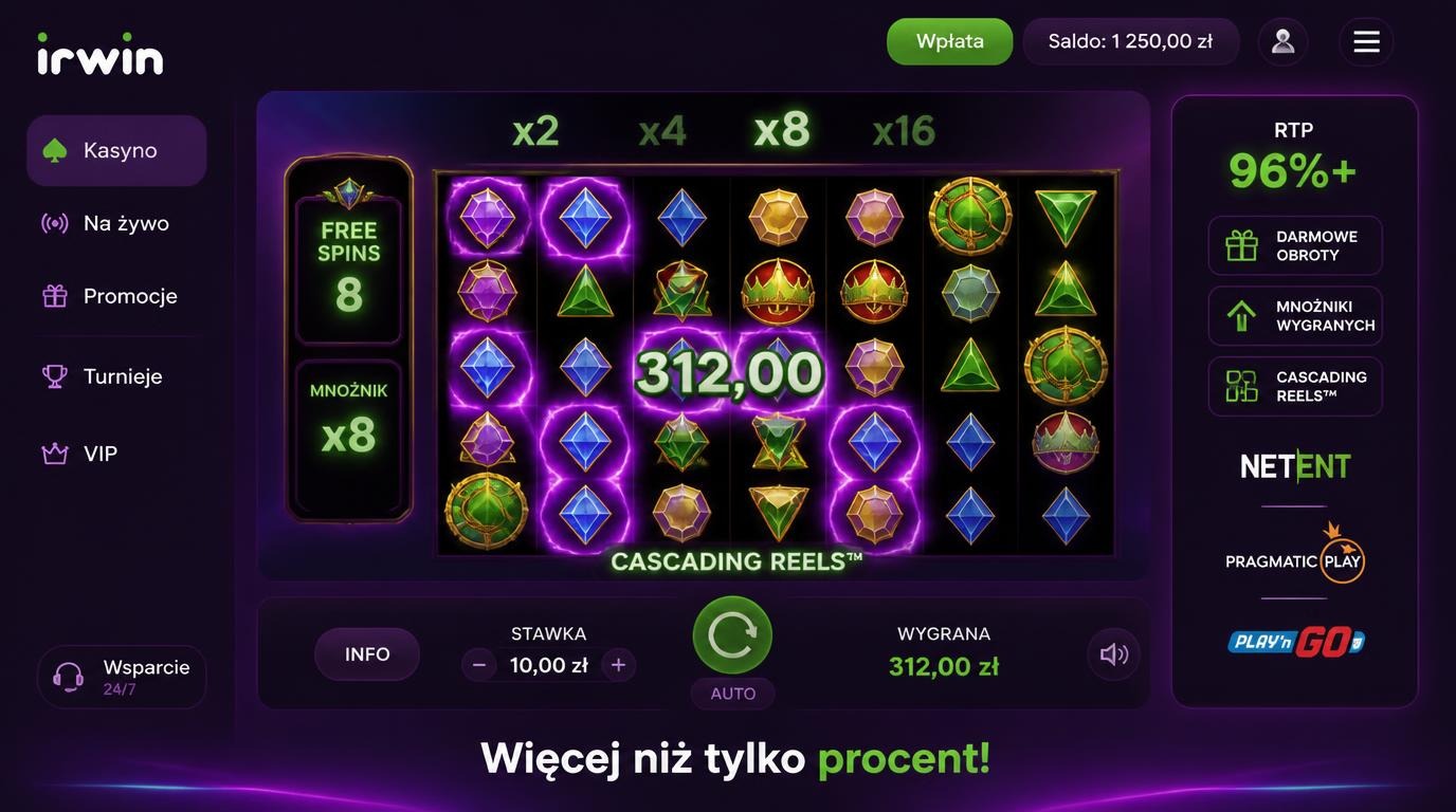 automat z RTP i darmowe spiny